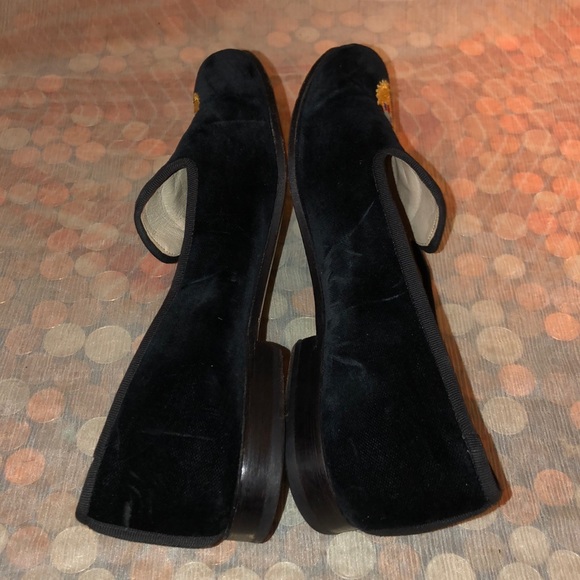 Stubbs And Wootten Black Velvet Dynasty Loafers - Picture 5 of 8